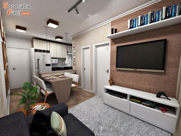 Apartamento em Cidade Jardim, Sorocaba - Excelente apto - cód 2228 - 1 dorm. - Foto 5